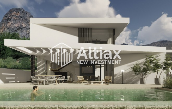 detached - New Build - Polop - Polop