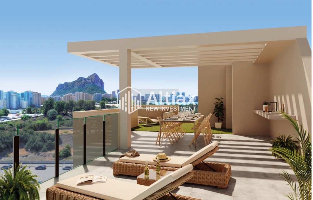Nouvelle construction - apartment -
Calpe